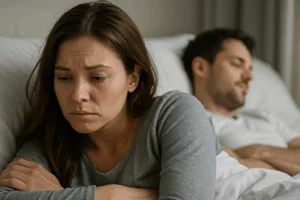 Image illustrant les raisons psychologiques et émotionnelles de rêver de son ex, avec des symboles de rêve et d'amour.